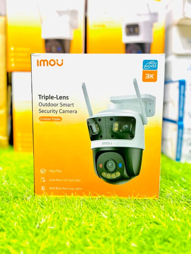 Imou cruiser Triple-Lens outdoor smart security wifi camera 3K resolution 11MP 5+3+3 MP Model:IPC-TUP-11MOWED