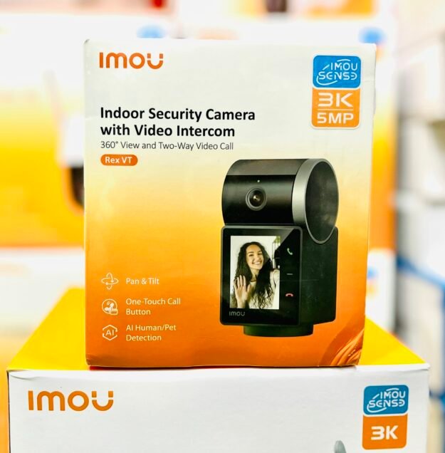 Imou indoor security cameras with video intercom 5MP 3K resolution Model:IPC-S2VP-5M0WR