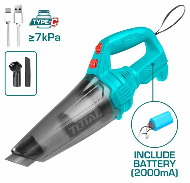 Total Cordless vacuum cleaner 12V TVLI2026