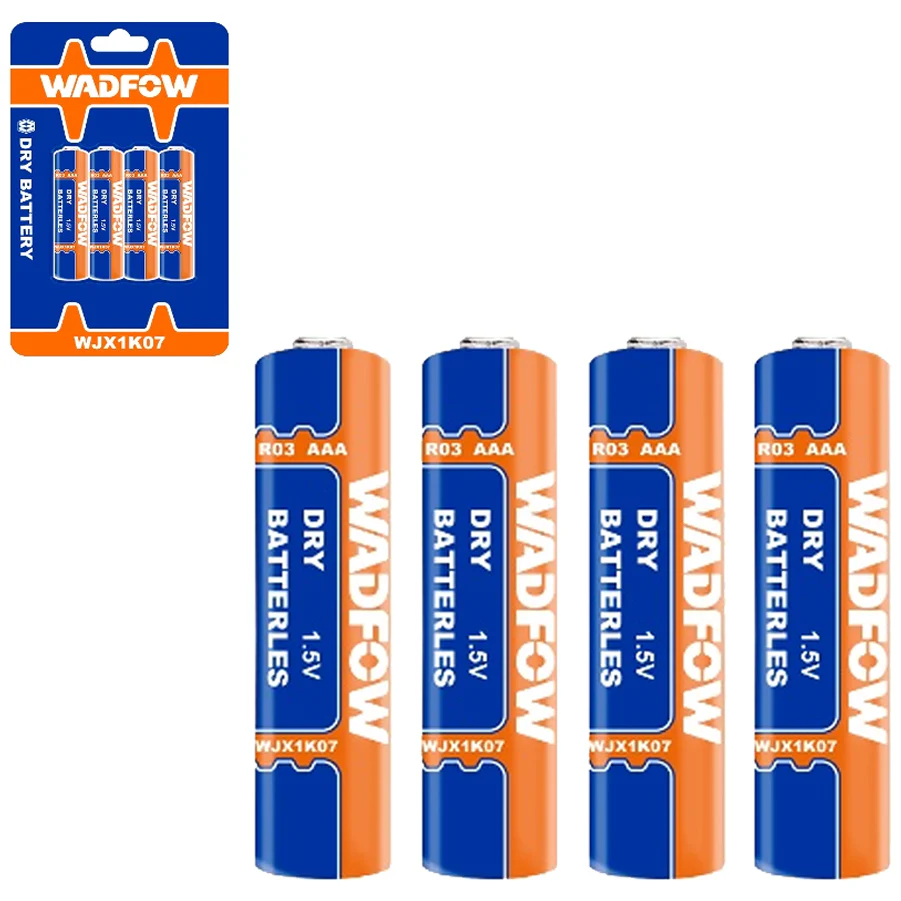 Dry battery cell AAA (4 Pcs Pack) WJX1K07