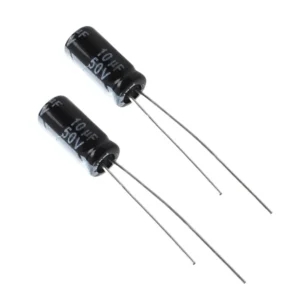 10μF 50V Electrolytic Polarized Capacitor