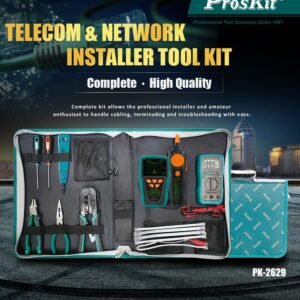PK-2629 Pro'skit Telecom & Network Installer tool kit