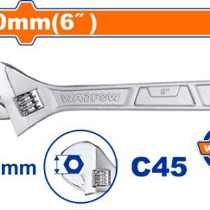 WAW1106 Adjustable wrench 6"