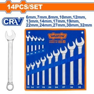 WSP1M14 14 Pcs Combination spanner set