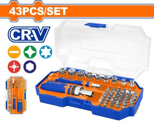WSS8B43 43 Pcs Screwdriver bits set
