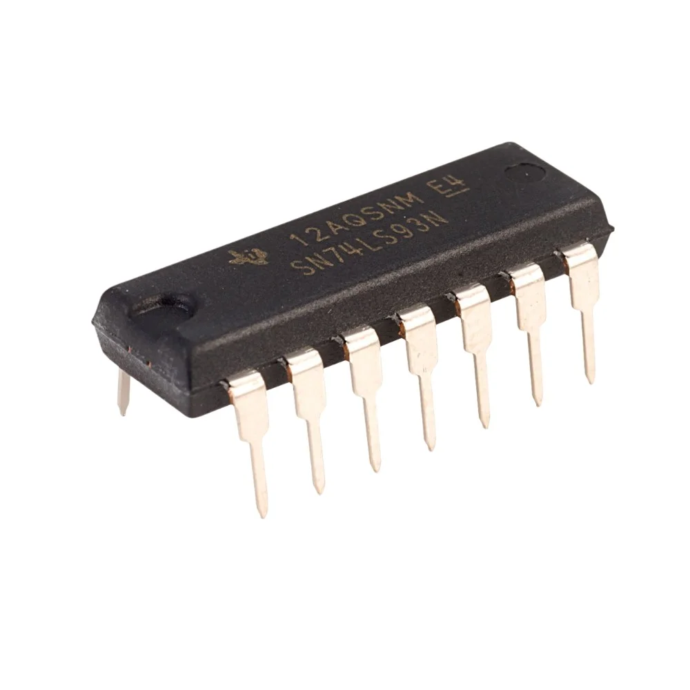 7493 4-Bit Binary Counter IC (DIP)