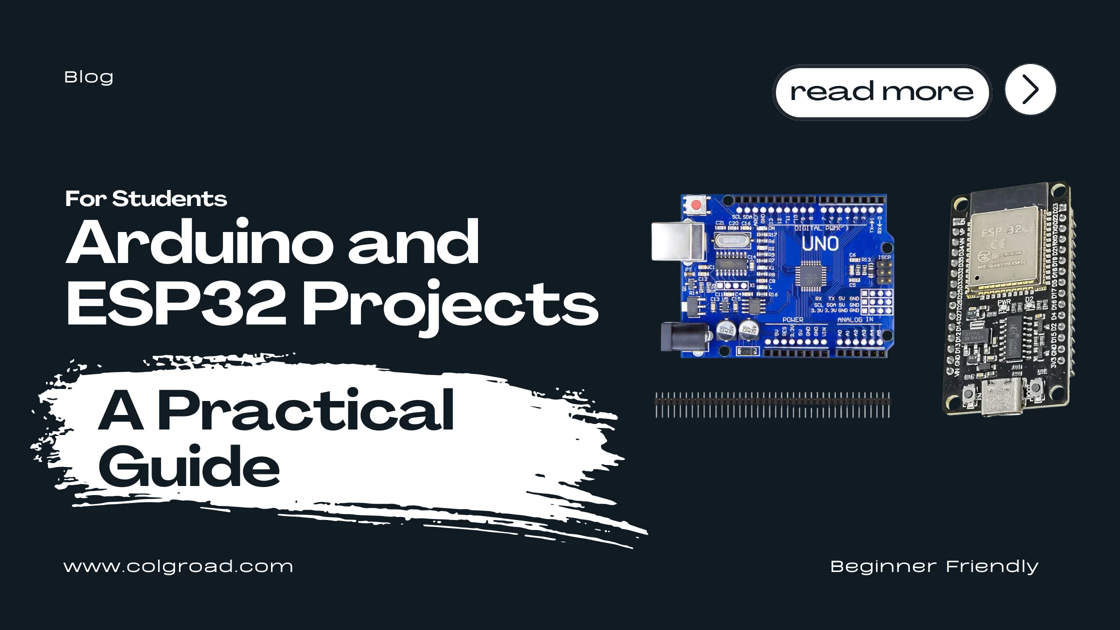 Arduino and ESP32 projects for students