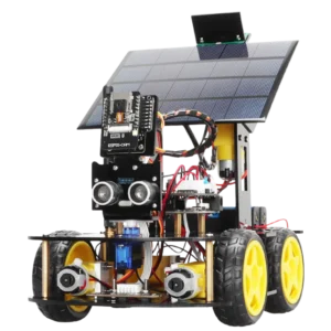 ESP32 CAM Solar Smart Robot Car Kit - 4WD Arduino WiFi Camera