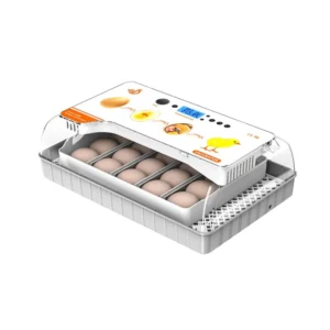 20 Eggs Incubator with Humidity Display Automatic Egg Turner