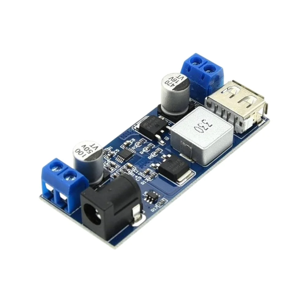 DC-DC 24V/12V To 5V 5A USB Step-Down Buck Converter Charging Module - Image 2