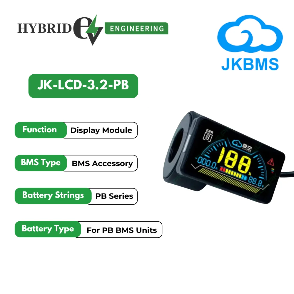 JK BMS 3.2 Inch PB LCD Display for Power Board Series