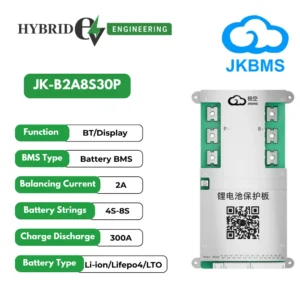 JK BMS 4S to 8S 2A Active Balancer 300A Premium Smart BMS