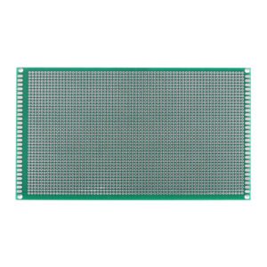 10x15cm Double Sided Fiber Glass Green Veroboard