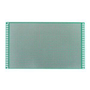 12x18cm Double Sided Fiber Glass Green Veroboard