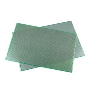 20x30cm Double Sided Fiber Glass Green Veroboard