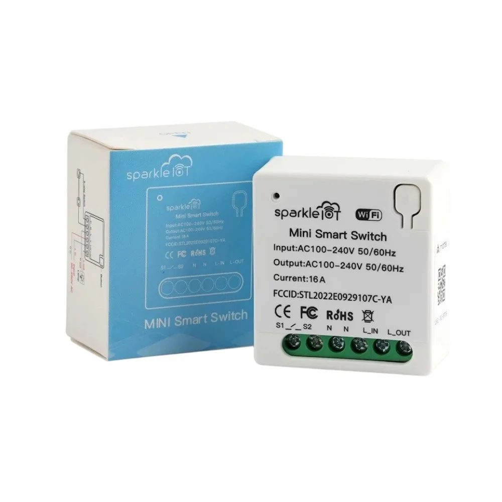WiFi Mini Smart Switch Module 16A