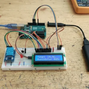 Smart Weather Monitoring Station System using Arduino (Unassembled)