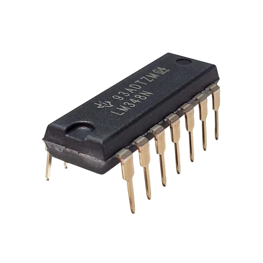 LM348 Quad High-Gain Operational-Amplifier IC (DIP)
