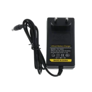 12.6V 2A Lithium-Ion Battery Auto Cutoff Charger with LED Indicator