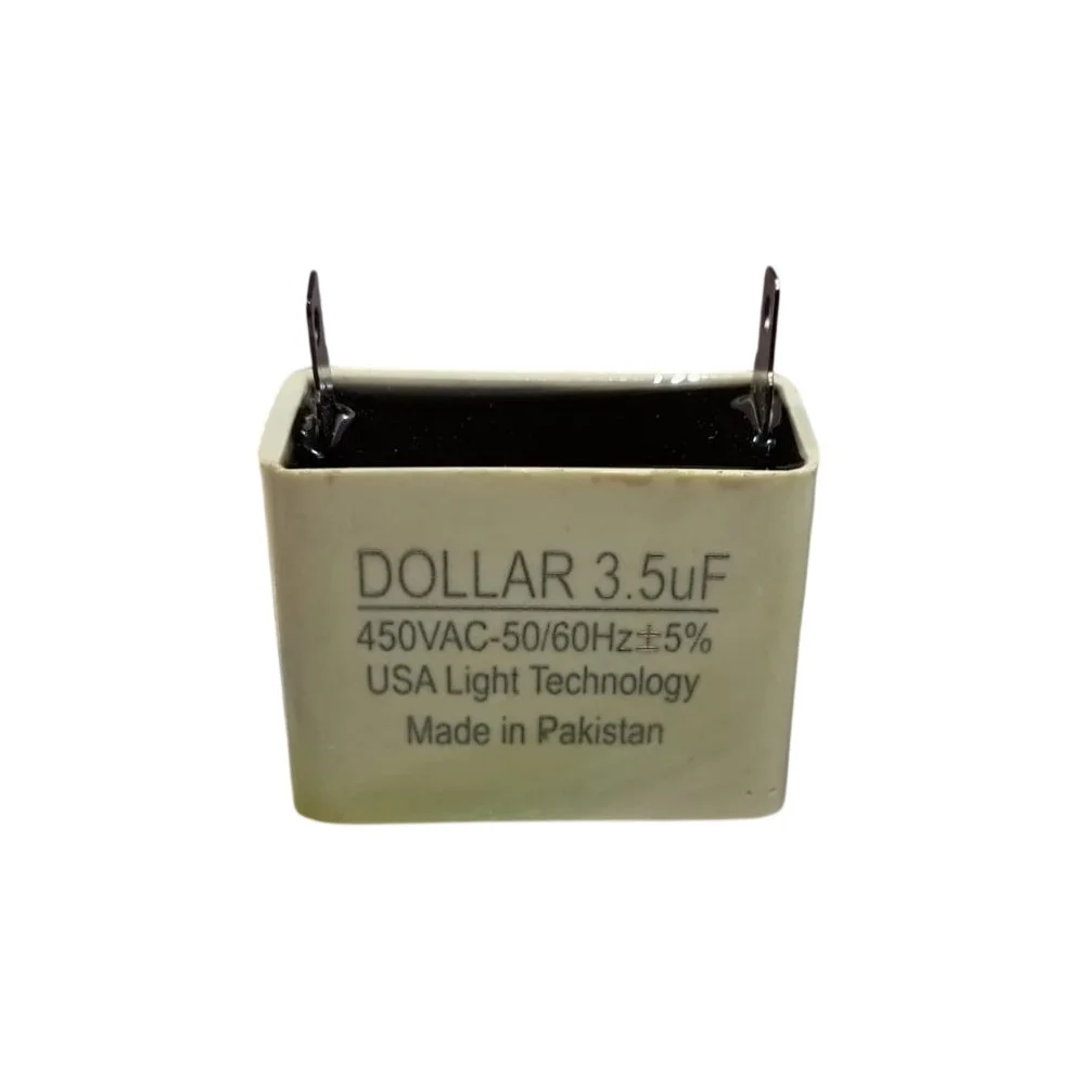 3.5µF 450VAC DOLLAR Capacitor for Ceiling Fan and Motors
