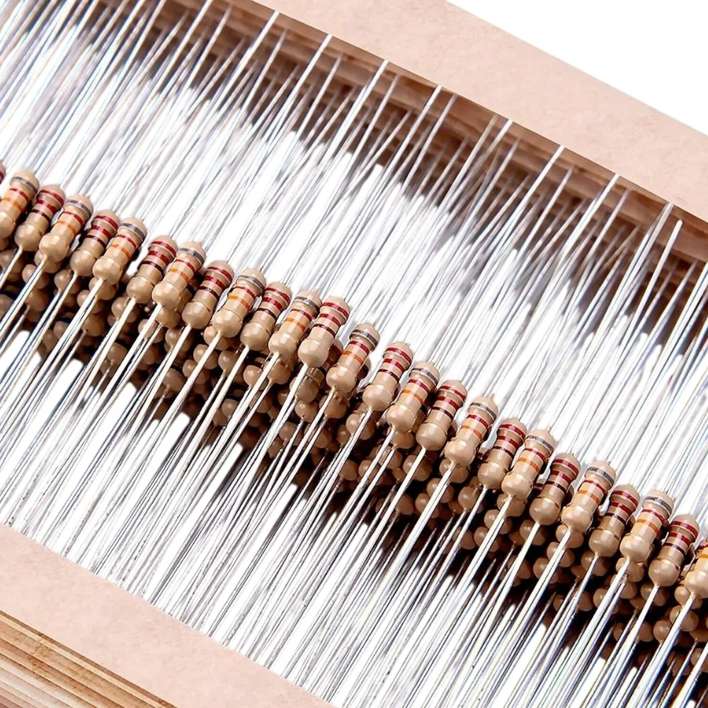 Metal Film Resistors (1kΩ - 10MΩ) (1/4 Watt)
