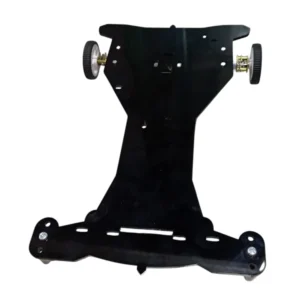 2WD Acrylic Robot Car Chassis for N20 DC Motors (200RPM)