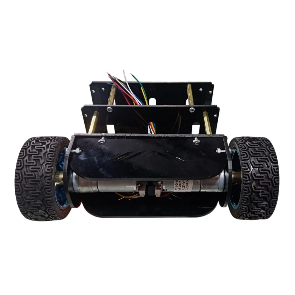 Self Balancing Robot Car Chassis Kit using DC Encoder Gear Motors - Image 2