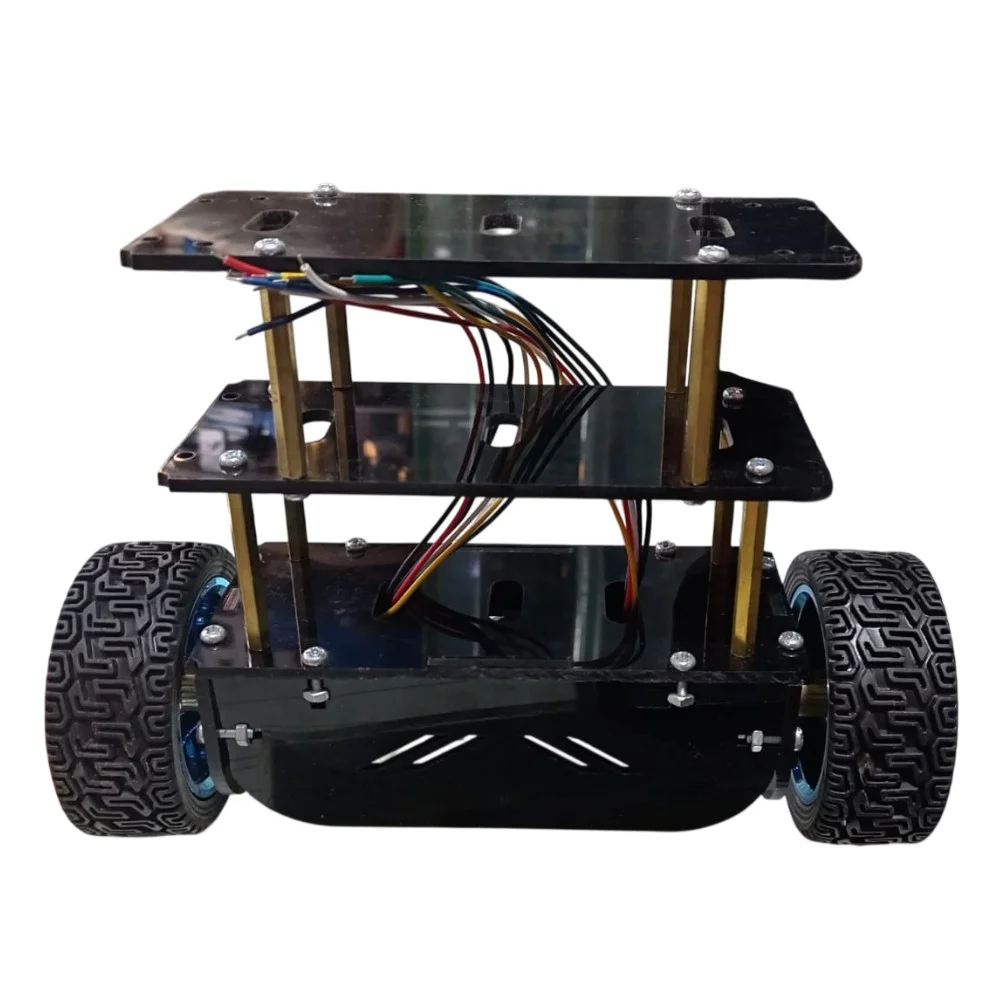 Self Balancing Robot Car Chassis Kit using DC Encoder Gear Motors