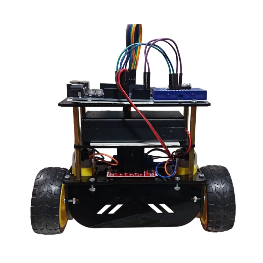 Self Balancing Robot Car Chassis Kit using TT Gear Motors - Image 2
