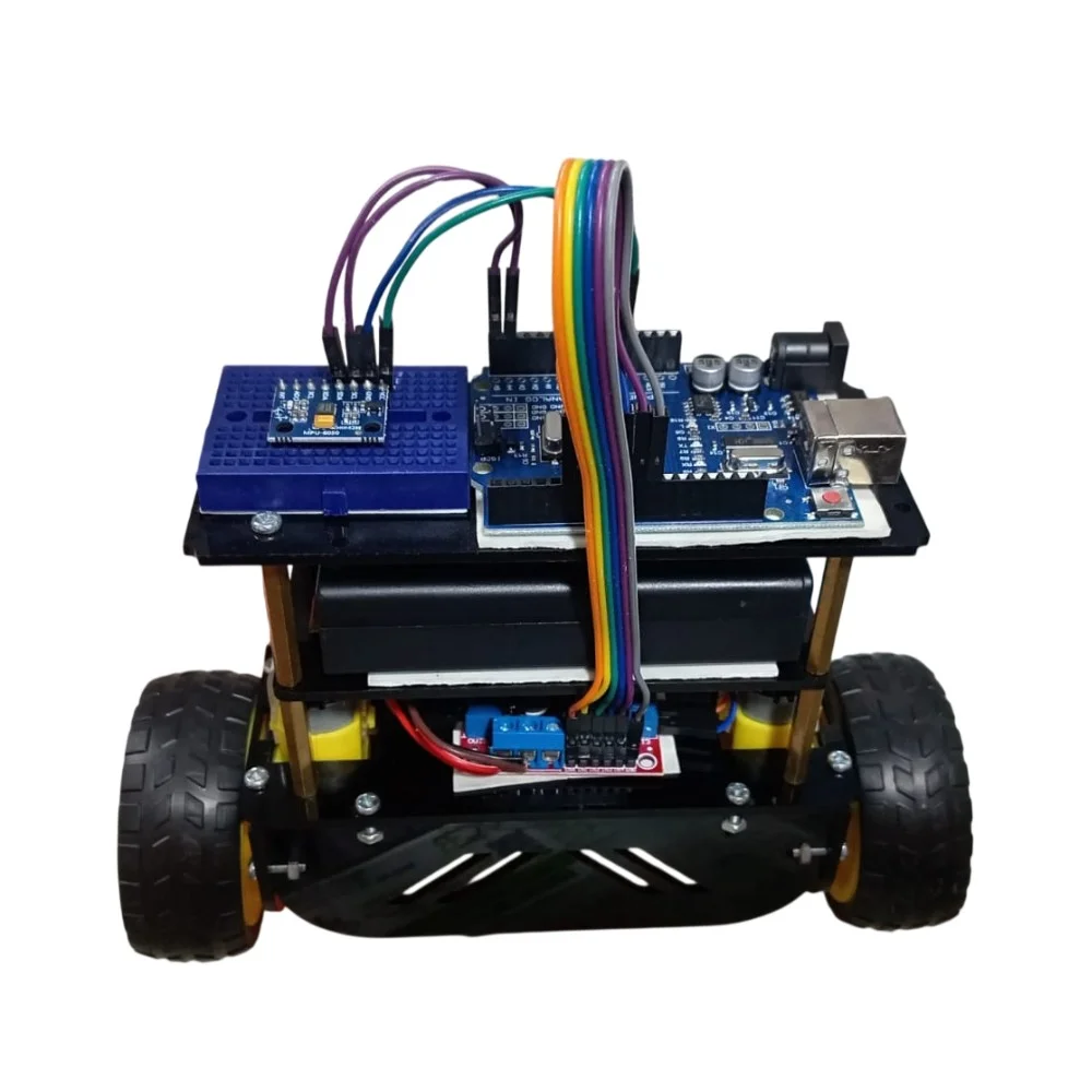 Self Balancing Robot Car Chassis Kit using TT Gear Motors - Image 3